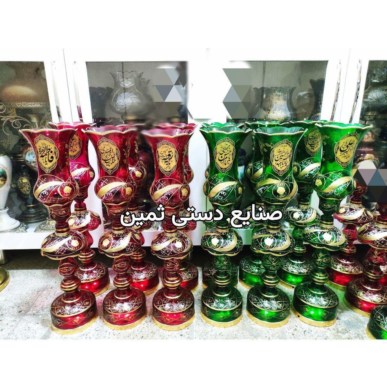 تولیدی شمعدان لاله مذهبی پرکار دکوری محرمی فاطمیه
